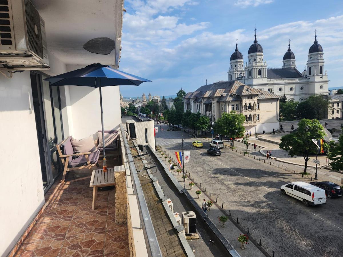 Stefan Cel Mare Boulevard Pedestrian Street Palas Iasi Exteriér fotografie